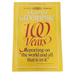 National Geographic 100 Years Centennial Issue 1988 Magazine